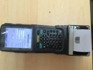 China 134.2khz LF RFID Industrial PDA Handheld Data Collector ISO11784 / 11785 FDX-B / HDX on sale