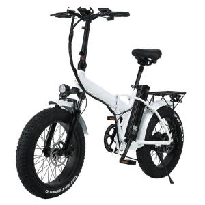 Quality 20 Inch Fat Tire Electric Folding Bike Long Range 500W Motor Ebike 15Ah Ebike Electric City Bike For Adult Electric Bicycle wholesale