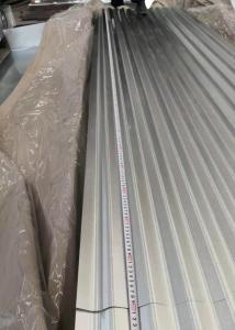 Quality DX51D AZ275 20 Micron Galvalume Corrugated Sheet Housing Panels wholesale
