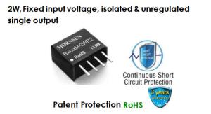 Quality 2W 5VDC Auto DC Converter Module Unregulated Isolated Fixed Input Voltage wholesale