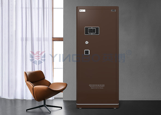 Solid Steel fireproof home safe box With Smart Fingerprint Lock And Inner Locking Box YB/N6-150