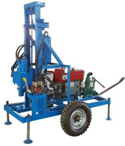 Quality Hydraulic Operation System Water Drilling Machine 150m Depth For Farm Irrigation Well Drilling wholesale