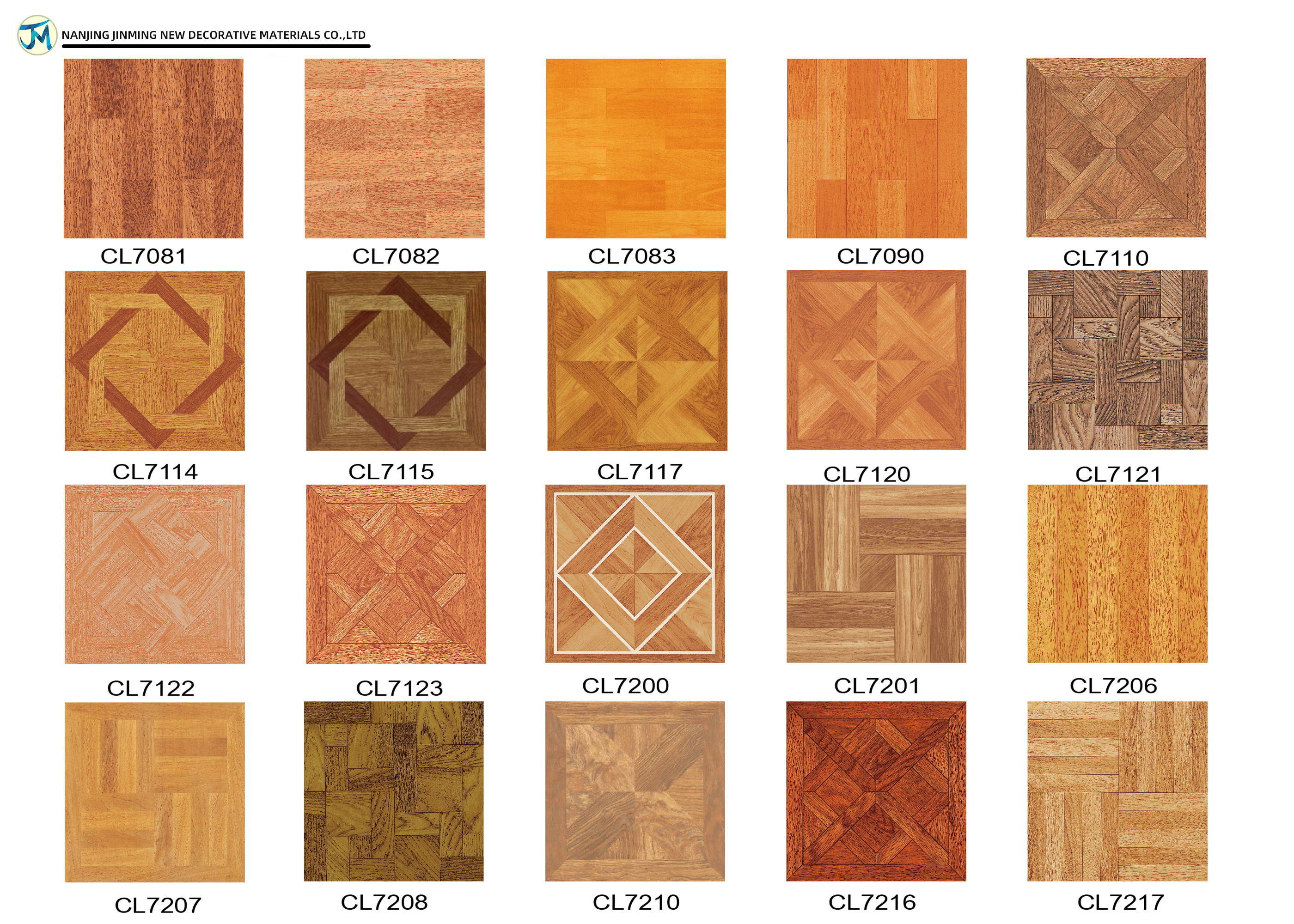 9 Inch 12 Inch 13 Inch PVC Self Adhesive Wood Puzzle Square Floor Tile Kitchen