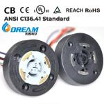 Outdoor LED Photocell Sensor Switch 6A 10A 16A 25A with Twist Lock Mount