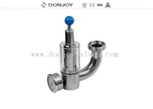 Quality 316L Pressure Safety Valve With Pressure Guage exhaust valve with glass window wholesale
