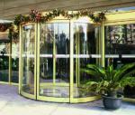 Mansion Double wing automated commercial automatic sliding glass doors