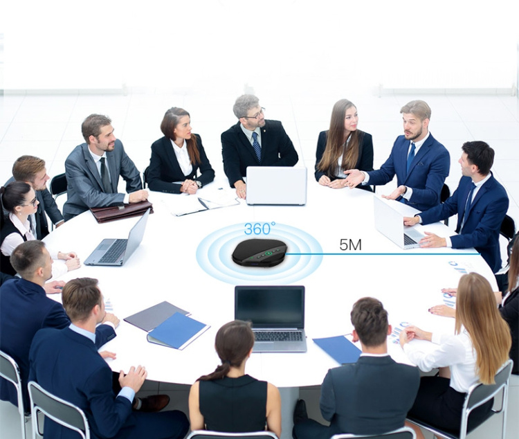 Tongveo 10X Zoom Full HD PTZ Video Conference Camera USB Output+Speakerphone Group