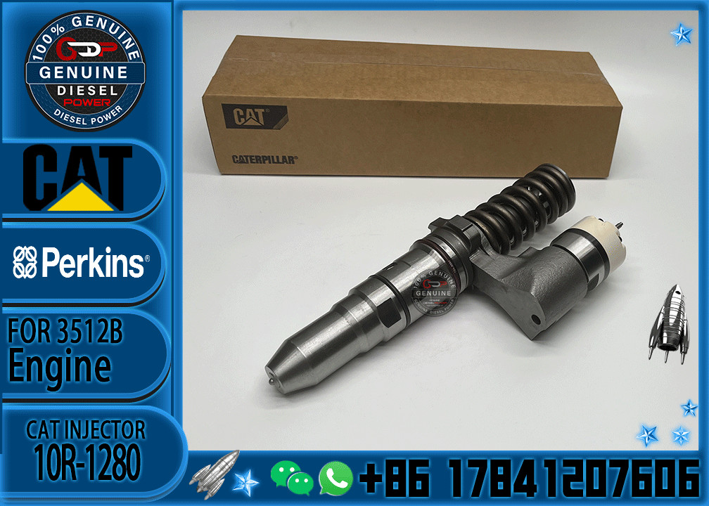 High Quality 3512B 3516B Engine Industrial Common Rail Fuel Injector 10R-1280 250-1308 196-5802