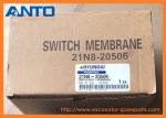 Hyundai R210-7 Excavator Monitor Switch Membrane Panel 21N8-20504 21N8-20501