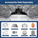 110v Warm White UFO LED Light for Industrial and Commercial High Lumen Output of