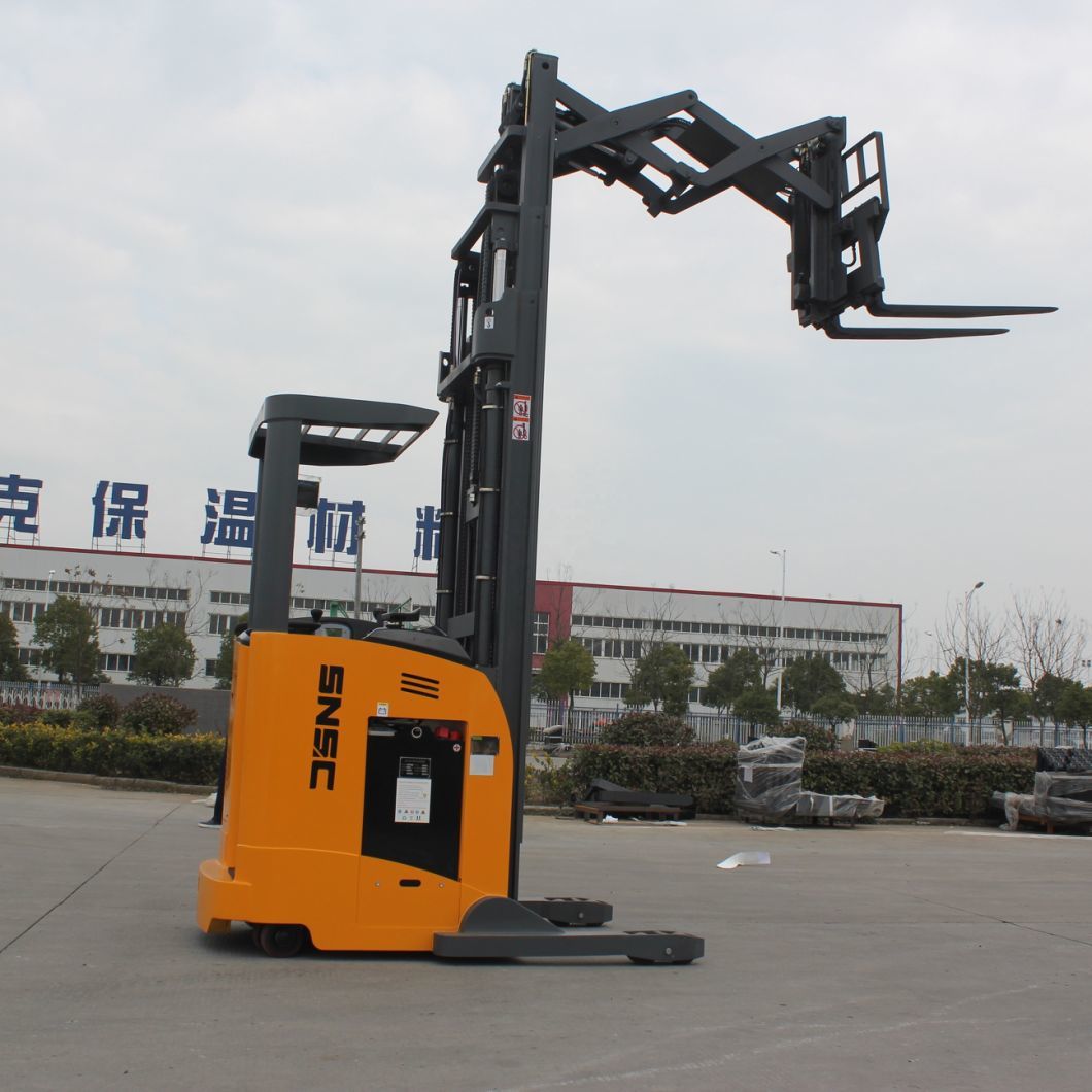 Snsc 1500kg 2000kg Reach Forklift Double Scissor Reachtruck