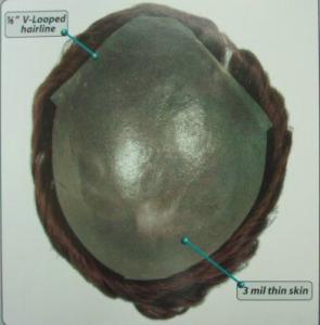 Quality Top Quality 100% Human Hair Remy Hair Bio Skin Men's Toupee in stock wholesale