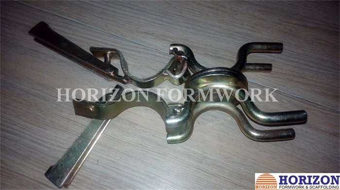 Self Colour Scaffolding Accessories , Double Swivel Coupler Easy Operation
