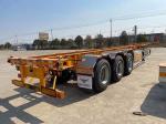 40 Feet Skeletal Semi Trailer 30ton 3 Axles Semi Trailer