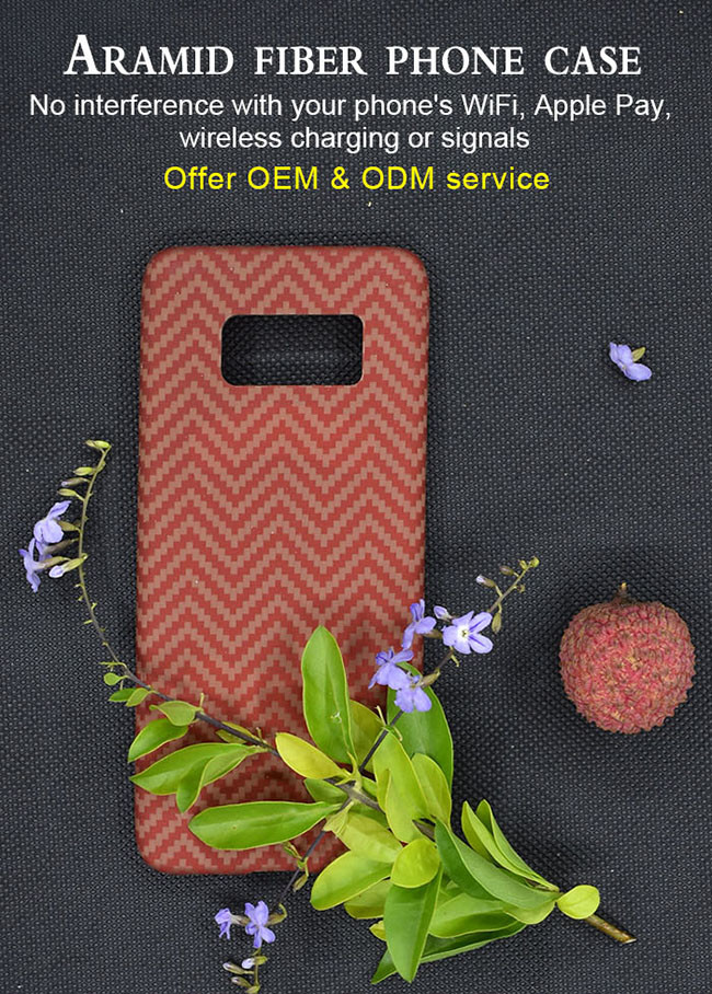 Low Flammability Minimalist Samsung S10 Aramid Phone Case
