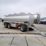 High Quality DrawBar Fuel Tanker Full Trailer