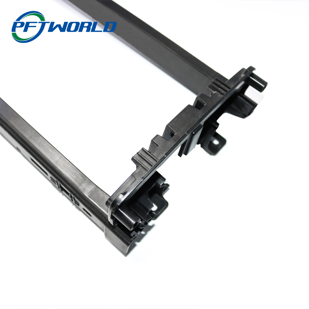 Processing precision injection molded handle parts