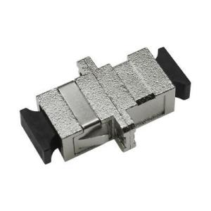 Quality Metal SC Simplex Adapter , Fibre Optic Coupler With Dust Caps wholesale