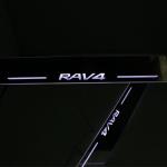 For TOYOTA LED moving door scuff light led door sills plate light for TOYOTA