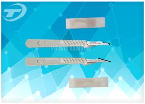 Quality Sterilized Disposable Scalpel With Carbon Steel Balde By Gamma Radiation wholesale