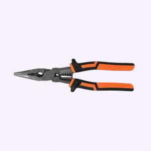 Quality 227mm Pulling Long Needle Pliers Electrical Crimping Pliers ANSI wholesale