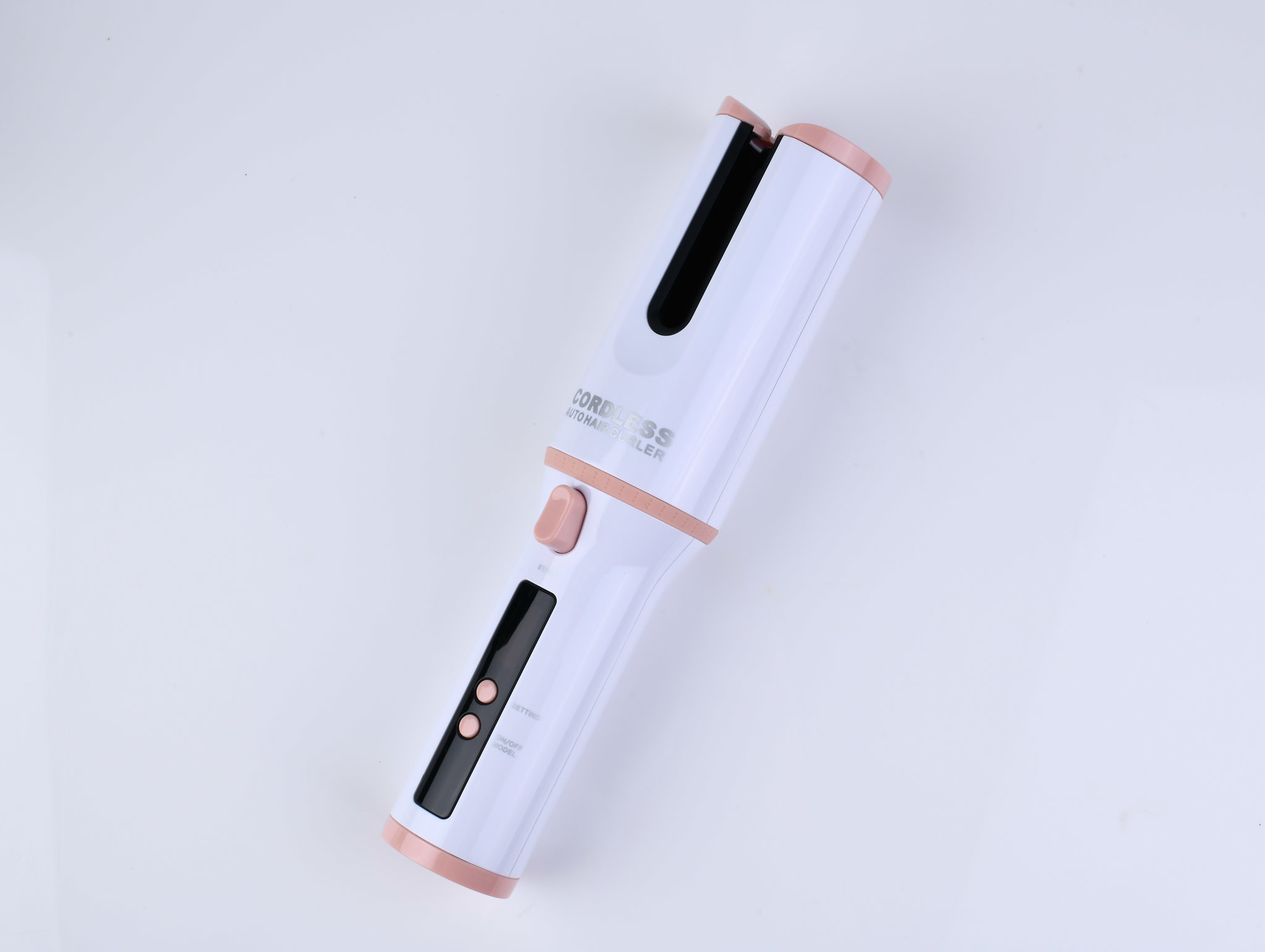 6 Temperature 5200mAh Automatic Rotating Curling Iron