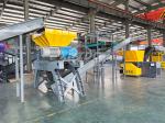 Waste Battery Recycling Crushing Equipment Household Appliance Furniture Double