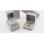 Flocking Velvet Necklace Gift Box , Ornaments Vintage Velvet Jewelry Box
