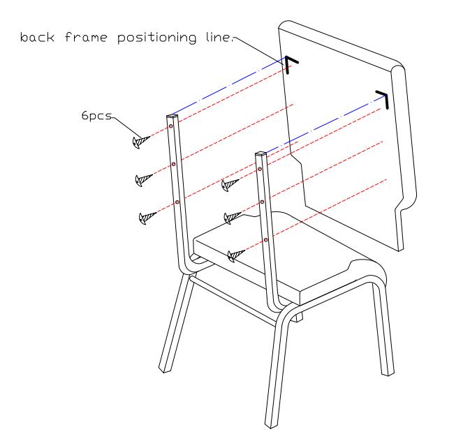 Metal Stackable Padded Connecting Modern Church Chair For Theater