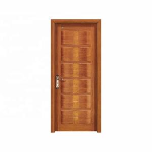 Quality Carving Solid Engineered Fireproof Wood Doors 50mm Thick Eco Friendly wholesale