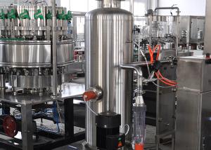 Quality 12000BPH Sanitary Glass Bottle Filling Line Counter Pressure wholesale