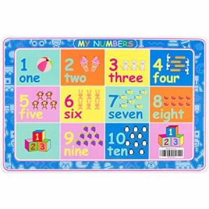 Quality Educational Sticky Disposable Baby Placemat 12×18 Inches For Home Party wholesale
