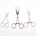 Tumbled Finish Surgical Instrument Parts ISO13485 Stainless Steel Scissors