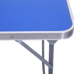 Patio Foldable Outdoor Table Camping Picnic Suitcase Desk