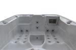 E-372D Acrylic Whirlpool Massage Outdoor Spa Tub Balboa Swim Spa For 3 Persons