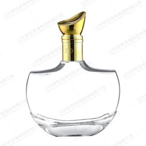 Quality Cork Shaped 500ml Glass Bottles for Alcoholic Beverages Rubber Stopper Sealing Type wholesale