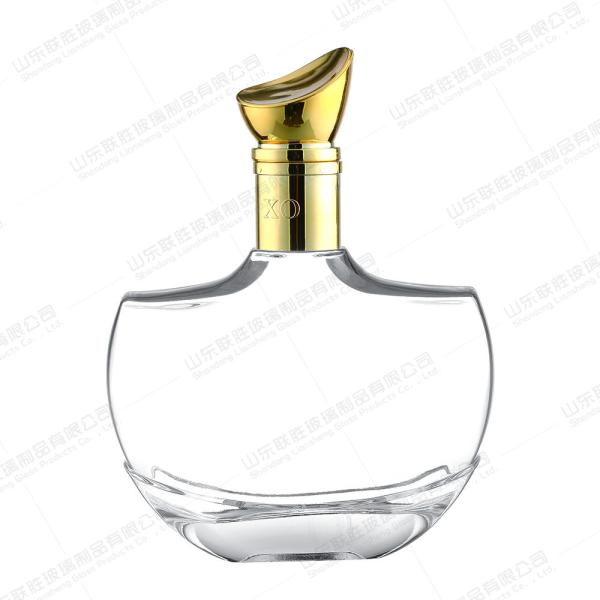 Custom Logo Glass Water Juice Wine Bottle Healthy Lead-free Glass Base Material