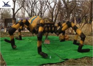 Quality Simulation Waterproof Animatronic Animals Spider Statues For Amusement Park Decoration wholesale