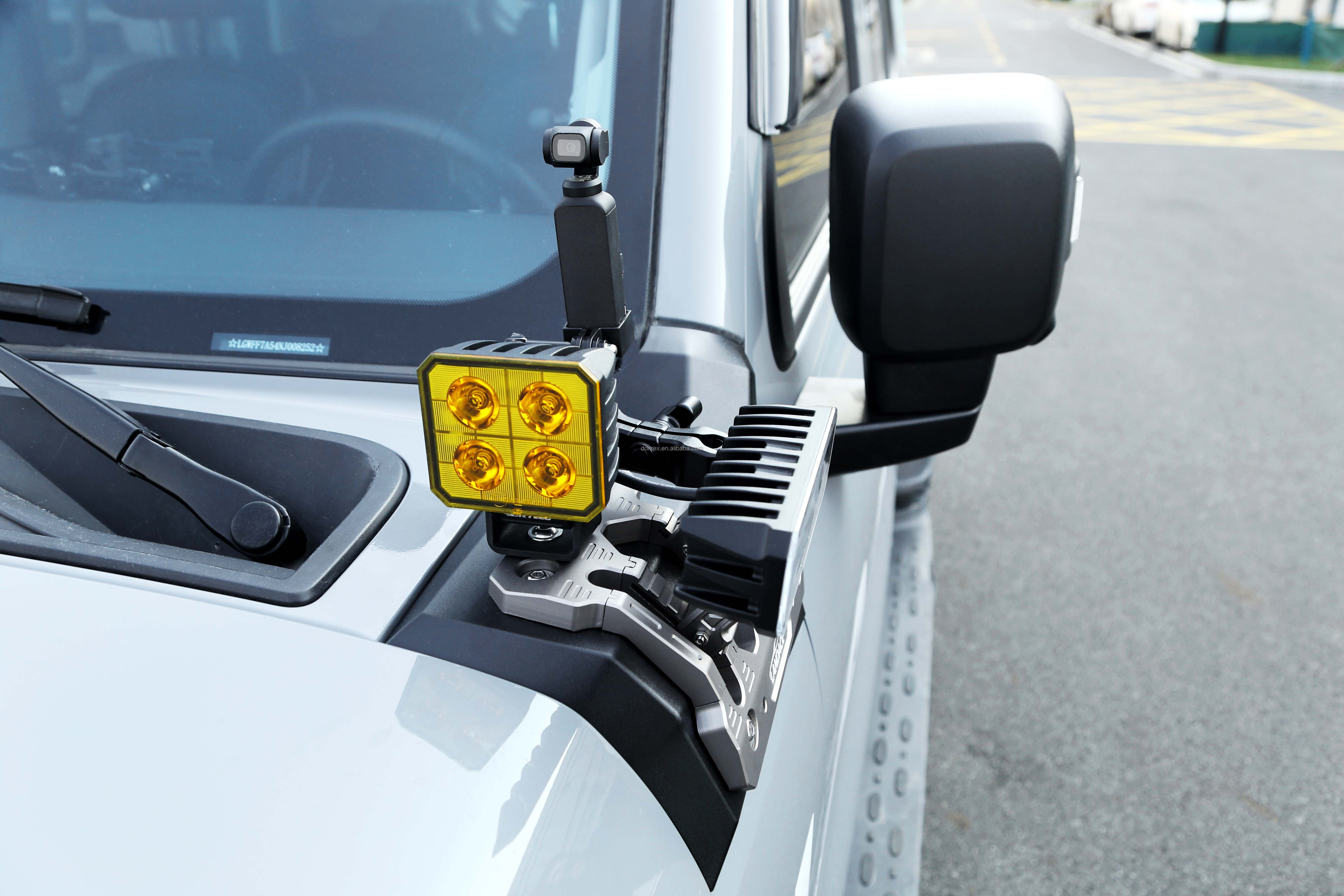 Tank 4x4 300 A Pillar Light Mount Light Mounting Brackets For GWM