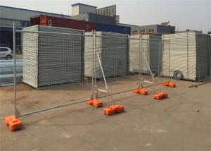 Quality Public Safety Welded Australian Temporary Fencing PVC Coated For Sport Field wholesale