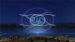Modern Laser Water Curtain Movie High Spray Stainless Steel 304
