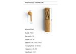 Fast Pairing True Wireless Stereo Earphones 550mAh Bluetooth Earphone Buds