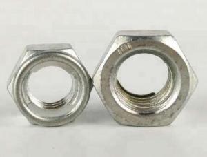 Quality Prevailing Torque V Type All Metal Insert Lock Hexagon Nut DIN980 Stainless Steel Material wholesale