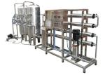 Stainless Steel 2000LPH Water Treatment Machinery Ro Water Purifier Plant