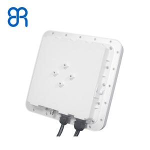 Quality Waterproof 860-960Mhz Tag UHF Integrated RFID Reader 500 tag/s Warehouse 9dBi wholesale