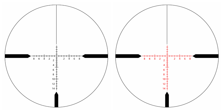 Objective Lens Diameter 50mm Side Focus Scope With Mount And 720g Weight For Hunting