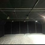 2.8-3.5m Roof Height Blackout Light Deprivation Greenhouse for Herbs Tomato and
