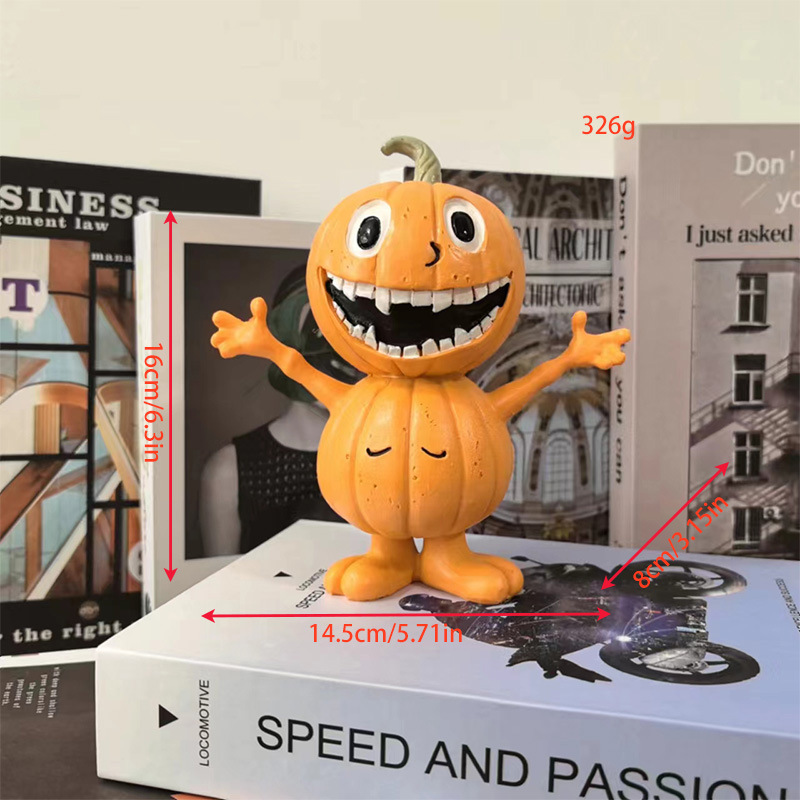 Party Event Decoration Acrylic Pumpkin Spirit Hanging Ornament for Car Rearview Mirror
