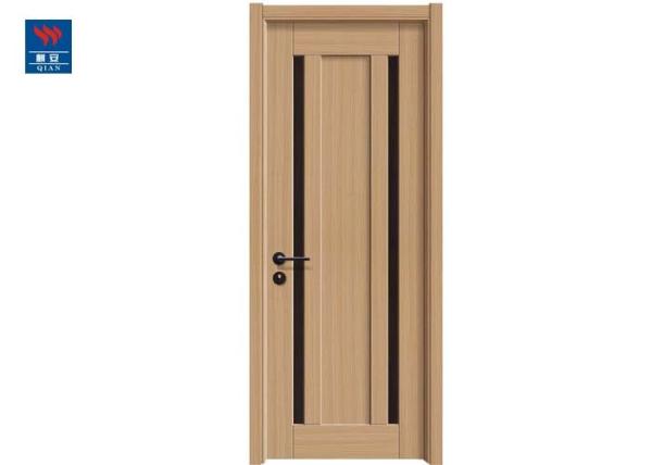Decoration Line Modern Room Design Interior WPC Eco friendly wooden Doors With