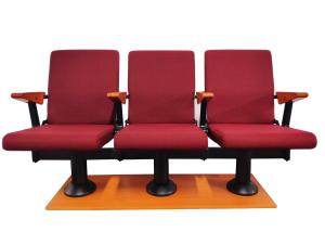 Quality Auditoriums Tip Up BS5852 Telescopic Seating Systems wholesale